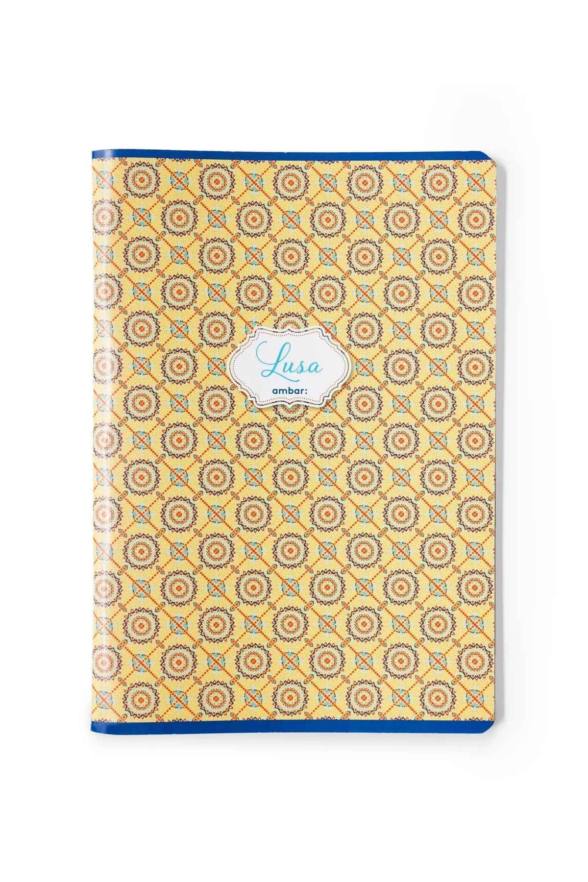 Sebenta A5 Ambar Lusa Tile (60 Folhas)