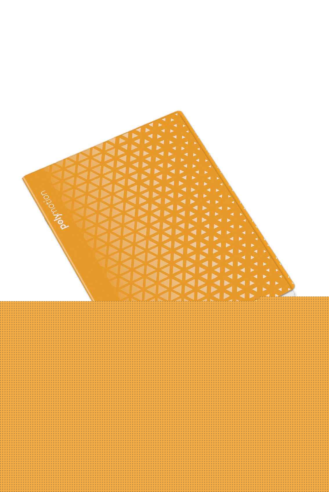 Caderno Agrafado Polipro Triangles A4 Quadriculado