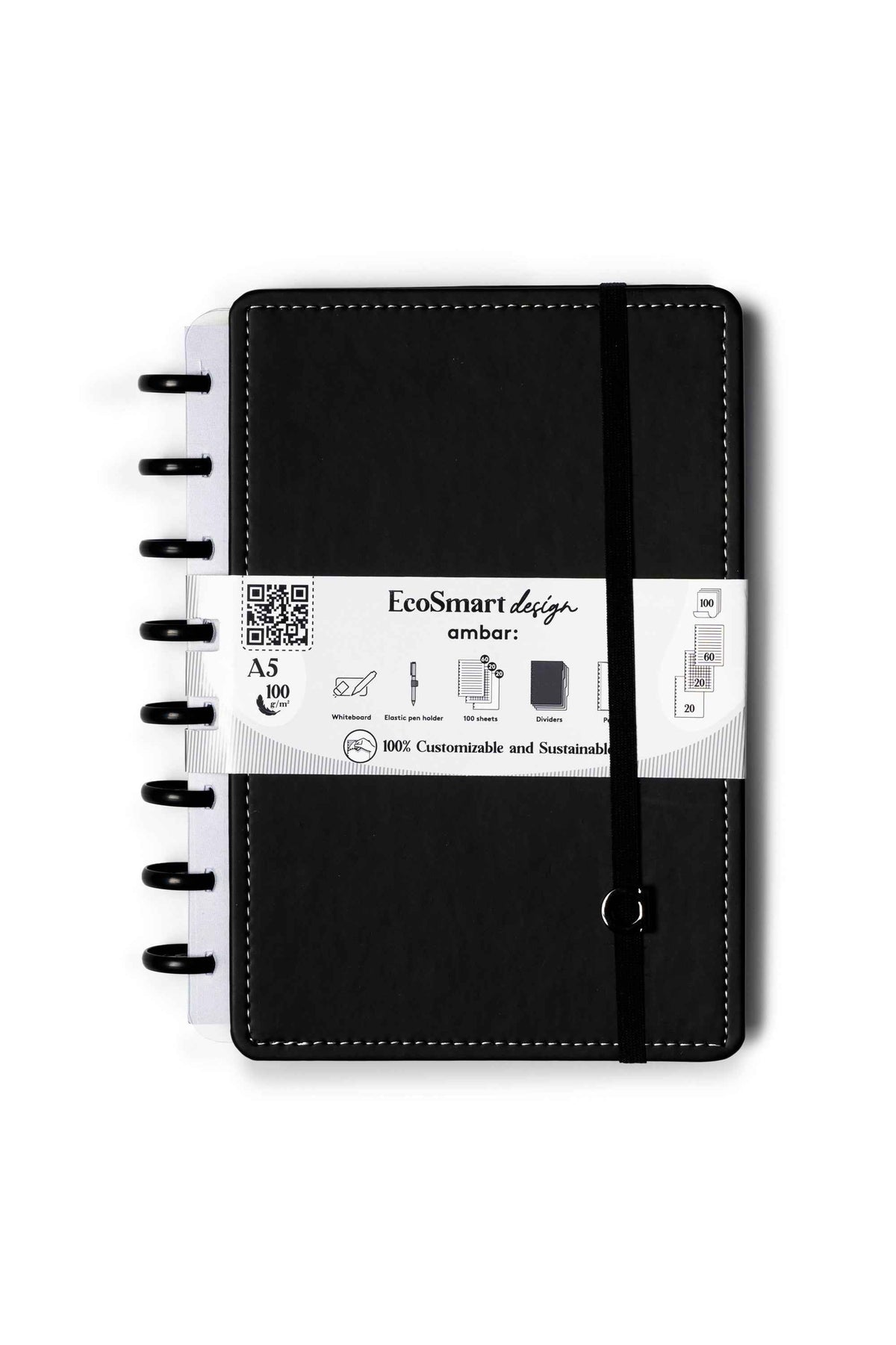 Caderno EcoSmart Design A5 PU