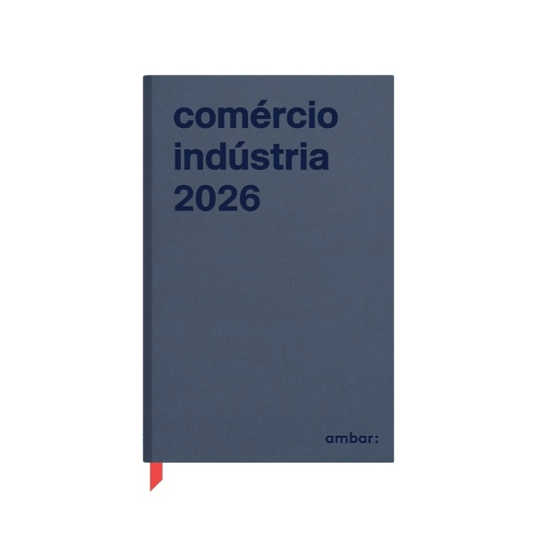 Agenda Diária 2026 A4 Comércio & Indústria AMBAR