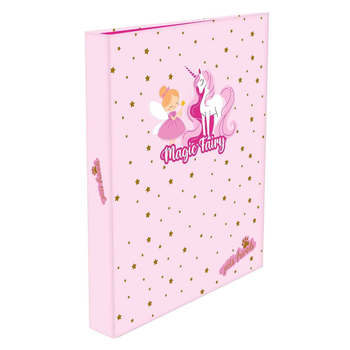 Capa A4 2 Argolas Lombada Estreita Magic&Kidventure