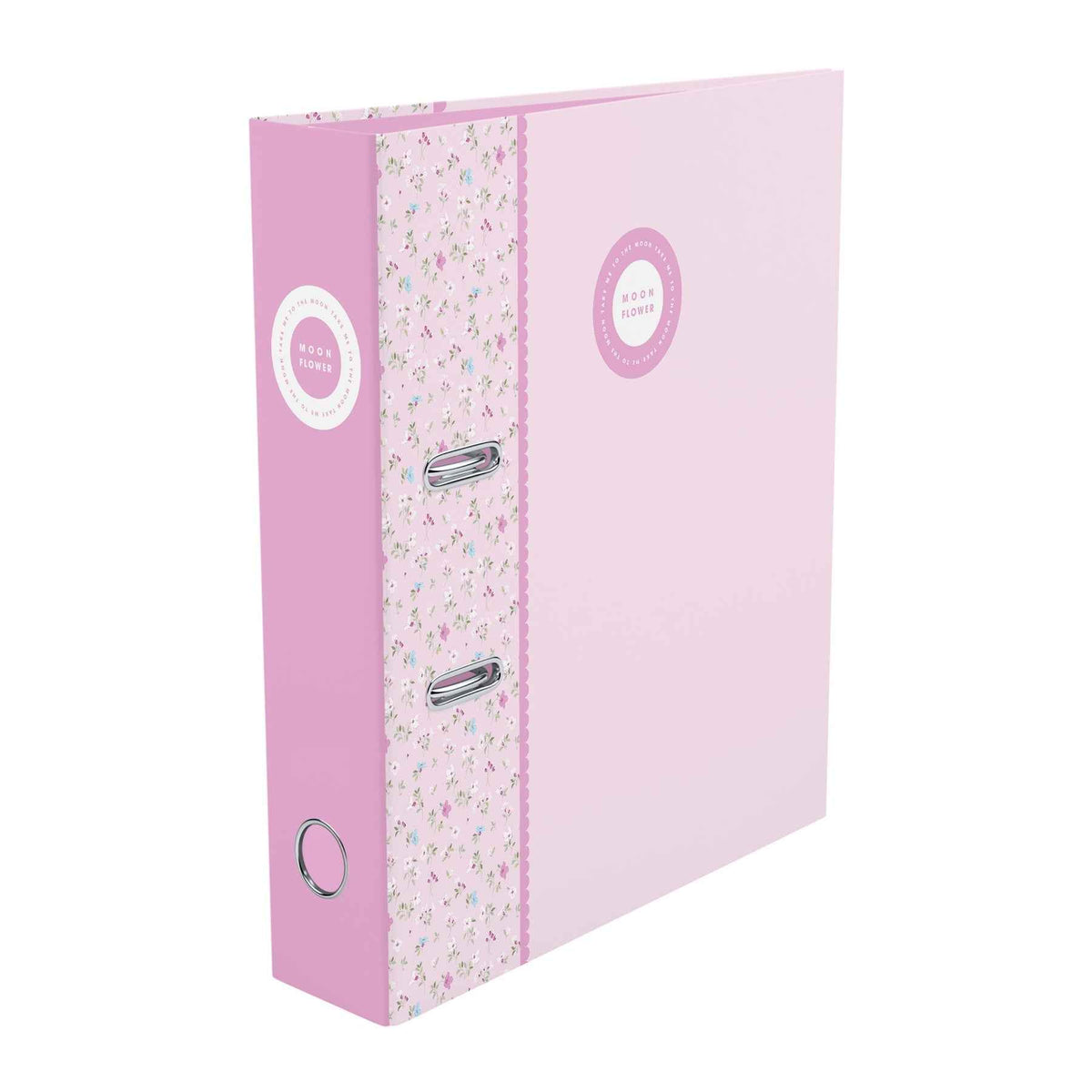 Capa A4 Lombada Larga Teen Moonflower