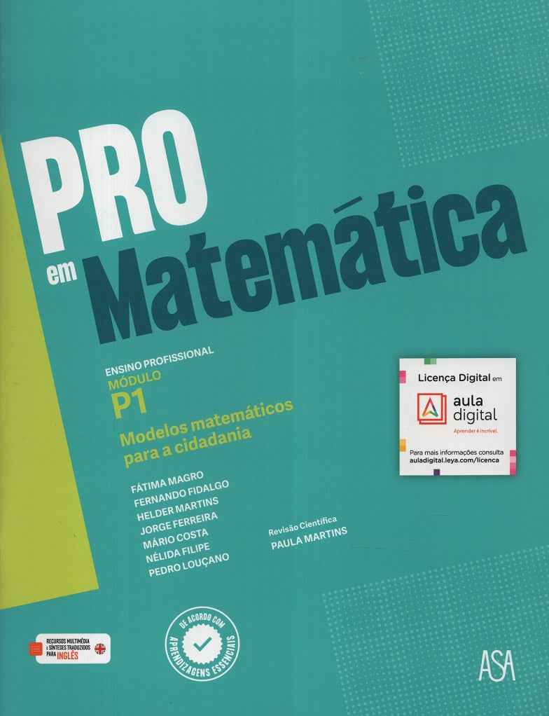 Pro em Matemática - Módulos P1, P2, OP1, OP4, OP5, OP6, OP8 e OP9 2026