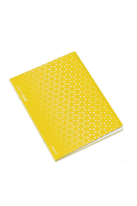 Caderno Agrafado Polipro Triangles A4 Pautado