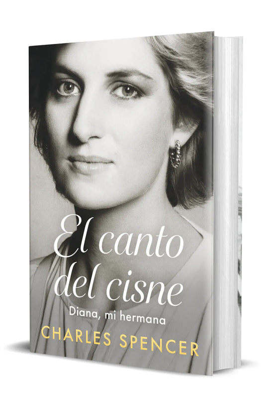 Capa de livro com retrato a preto e branco de mulher e título, Charles Spencer