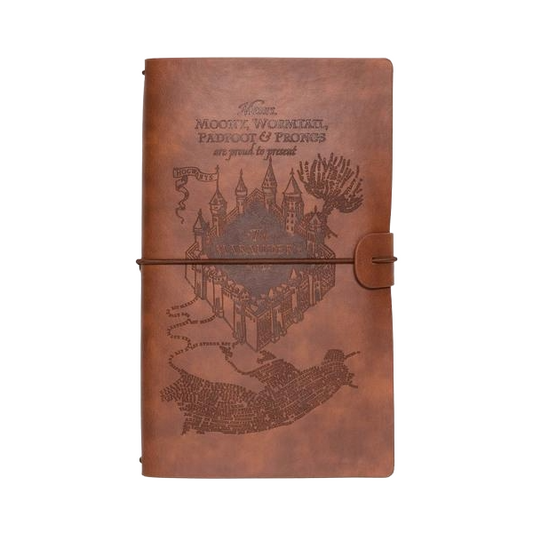 Caderno de Viagem Harry Potter - Edição Especial Slytherin (80 Folhas) Castanho