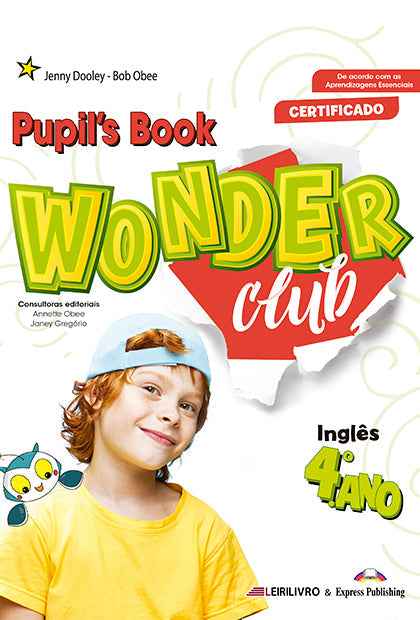 Wonder Club 4.º Ano - Livro Do Aluno + Licença Digital 2026