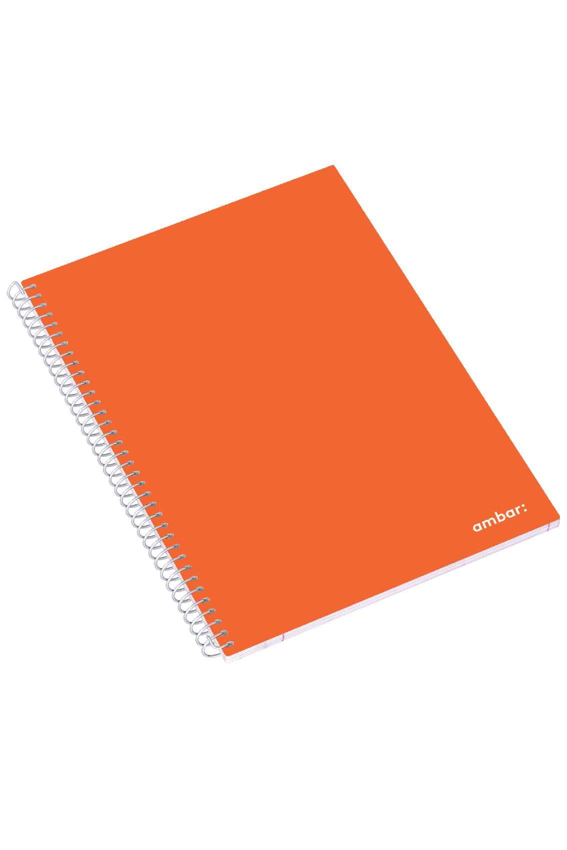 Caderno Espiral Ambar School A4 Quadriculado