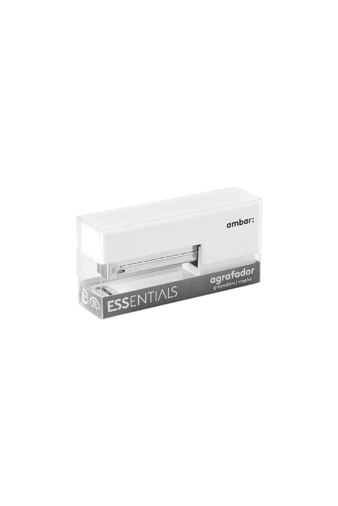 Agrafador Quadrado Ambar Essencial