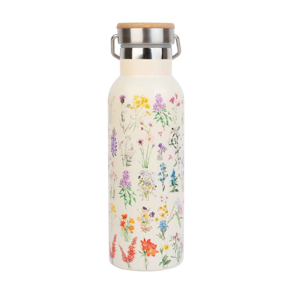 Garrafa de Metal Botanical Wild Flowers Kokonote