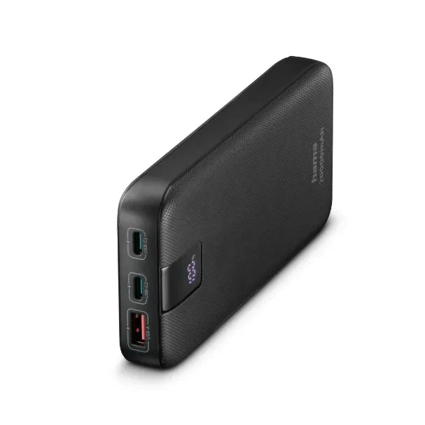 Power Bank 20000mAh Hama PD 20 Antracite 2x USB-C USB-A Carga Rápida