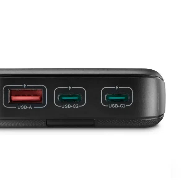 Power Bank 20000mAh Hama PD 20 Antracite 2x USB-C USB-A Carga Rápida