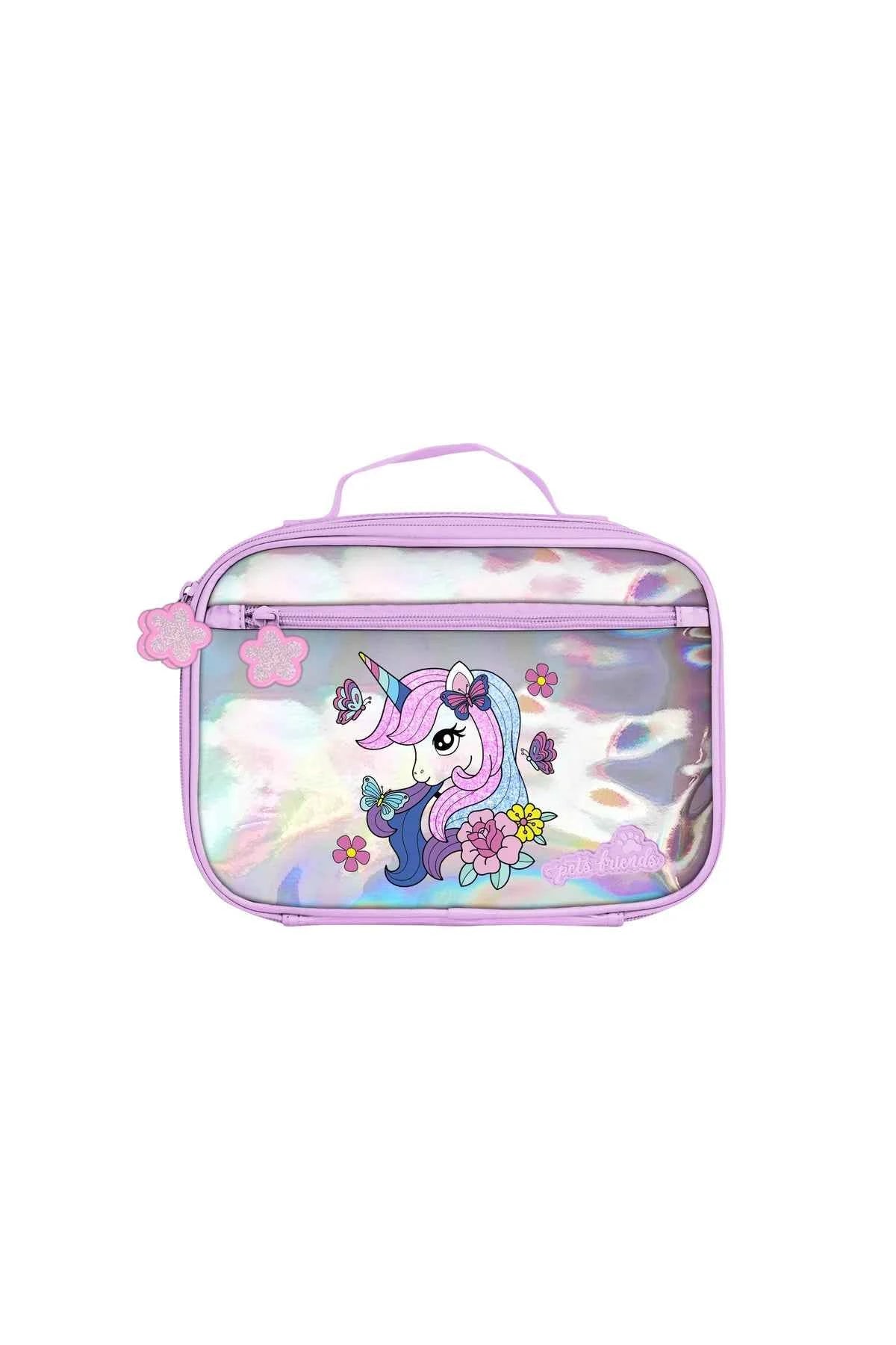 Saco Lanche Glitter World