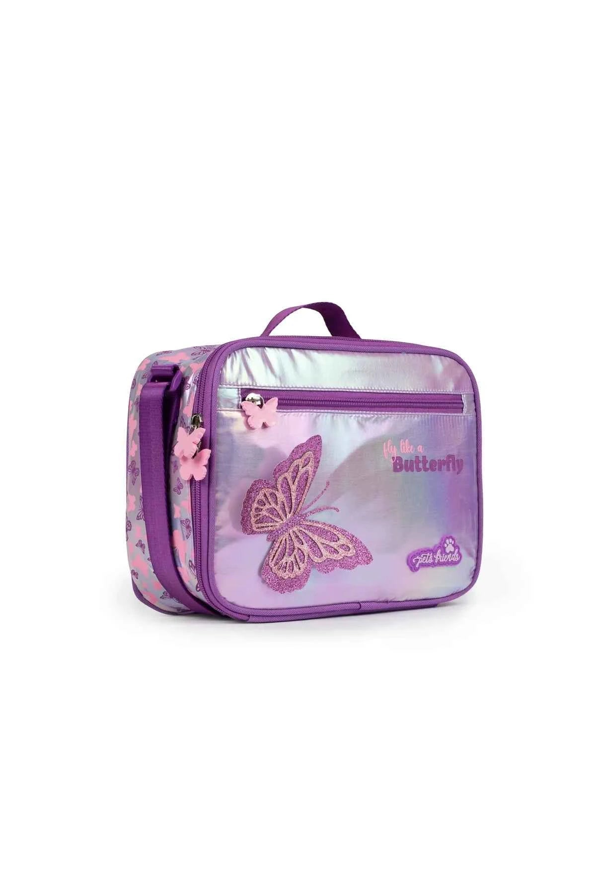 Saco Lanche Magic Butterfly