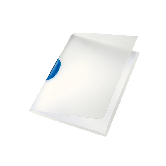 Classificador Leitz Color Clip Azul com Clip Lateral