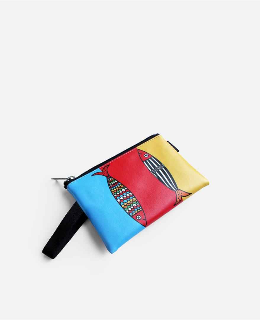Bolsa Clutch Pequena Makenotes Sardines (16.5x10.5 cm)