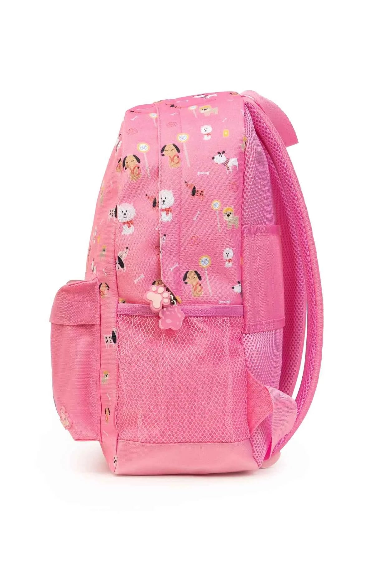 Mochila Dog Person Pink