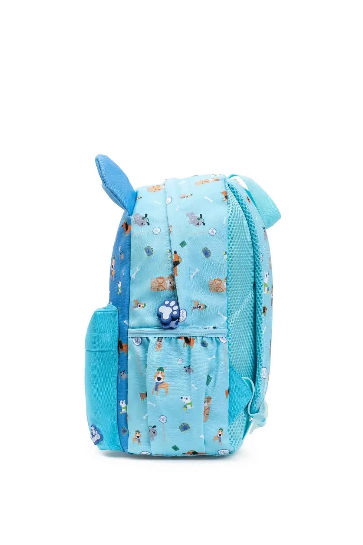 Mochila Dog Person Blue