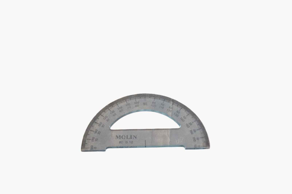 Transferidor Molin 180º 12 cm