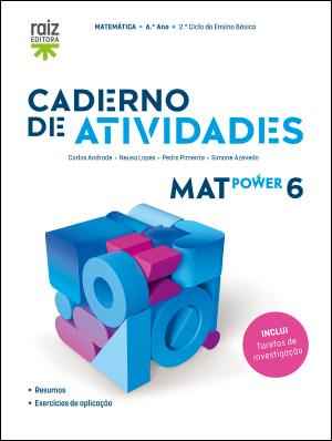 MatPower 6 - Matemática - 6.º ano Caderno de atividades 2026