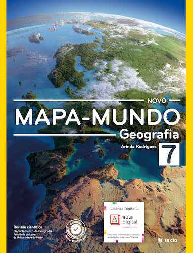 Mapa-mundo 7 - Manual do Aluno 2026