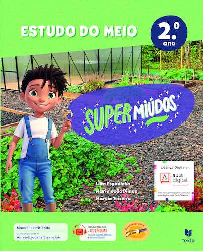 Supermiúdos Estudo do Meio 2.º Manual do Aluno 2026