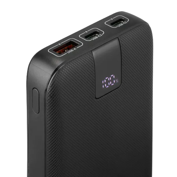 Power Bank 20000mAh Hama PD 20 Antracite 2x USB-C USB-A Carga Rápida
