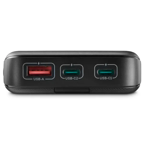 Power Bank 20000mAh Hama PD 20 Antracite 2x USB-C USB-A Carga Rápida